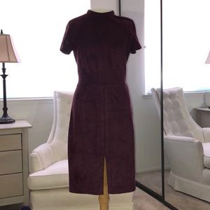 Worthington size 4 faux suede dress